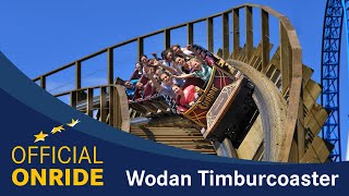 POV  WODAN Timburcoaster EuropaPark  OFFICIAL ONRIDE shot on RED EPIC [upl. by Ennalyrehc]