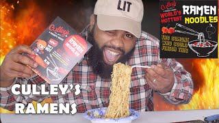 CULLEYS WORLDS HOTTEST RAMEN CAROLINA REAPER RAMEN NOODLES [upl. by Mathew682]