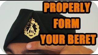 HOW TO Properly form a Beret [upl. by Swee]