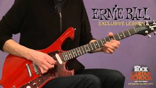 Paul Gilberts Online Rock Guitar School The Ernie Ball Lesson [upl. by Yelwar]