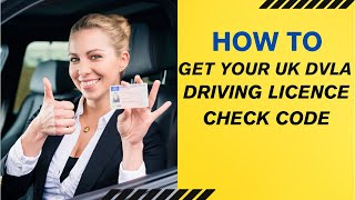 How to get your UK driving licence DVLA check code  BeeFreecouk [upl. by Brezin]