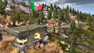 The Mighty ITALIAN DEFENSIVE LINE  The Alpine Wall [upl. by Marylou]