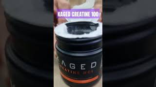 KAGED CREATINE 100supplements creatine KAGEDKAGEDCREATINEhcl [upl. by Andrej]