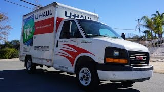 10 U Haul Video Review Rental Box Van Truck Moving Cargo  What You Get [upl. by Ettevi]