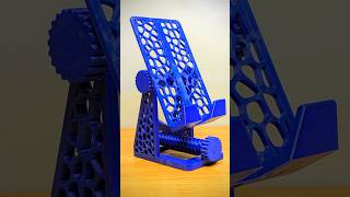 3D Printed Mechanical Phone Stand  Gear Mobile Stand [upl. by Kinemod]