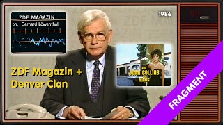 ZDF Magazin Schluss  Denver Clan Anfang 1986 [upl. by Aicilak994]