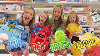 I’LL BUY ANYTHING IN YOUR COLOR TARGET SCAVENGER HUNT SHOPPING CHALLENGE ❤️💙💚💛 ​⁠ [upl. by Anpas826]