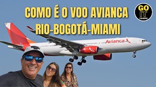 Como é voar Avianca  Rio de Janeiro Miami assento Avianca plusaviões [upl. by Cida948]