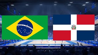 BRASIL X REPÚBLICA DOMININCANA QUARTAS VÔLEI FEMININO OLIMPÍADAS 2024 SELEÇÃO FEMININA DE VÔLEI [upl. by Intyrb]