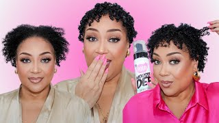 Reviving Fine Thin Hair The Doux Mousse Def Texture Foam Review Traction Alopecia [upl. by Acimad]