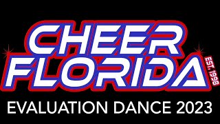 Evaluation Dance 2023  Levels 16  CFA  Cheer Florida Allstars [upl. by Akcirderf]