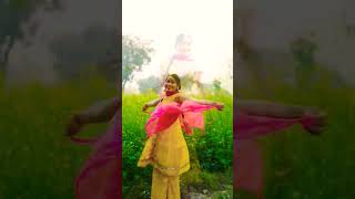 Anu yellow Rang Sona Lagda Punjabi song trending viral song shorts Rekha satsangi3010 [upl. by Ened414]