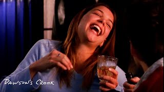 Dawsons Creek  Joey Gets Drunk  Throw Back TV [upl. by Lleinnad]