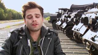 CAPTAIN AMERICA FA Interview Sebastian Stan quotBuckyquot [upl. by Violet86]