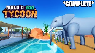 BUILD A ZOO TYCOON ROBLOX [upl. by Kevina]