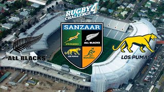 Rugby Challenge 4  All Blacks V Argentina  Rugby Championship 2024 [upl. by Nitsirc908]