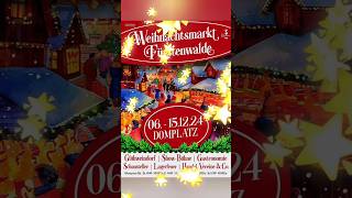 Weihnachtsmarkt Fürstenwalde fürstenwalde brandenburg santaclaus legendary trending supergeil [upl. by Hrutkay]