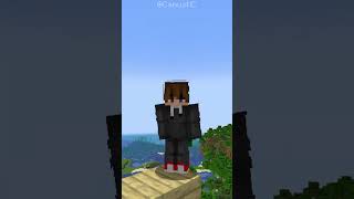 How HIGH Can You Survive in Minecraft 😳はいよろこんで shorts minecraft [upl. by Laehcimaj]