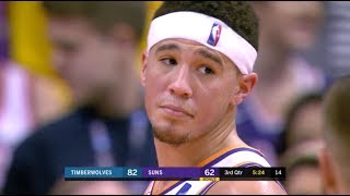 Devin Booker and Gorgui Dieng Get Ejected Dieng Tells Booker To Meet Him in the Tunnel [upl. by Egarton]