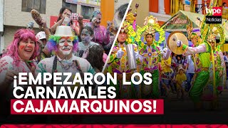 ¡Es oficial Empezaron los carnavales de Cajamarca 2024 [upl. by Raab]