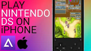 Howto Play Nintendo DS Games on iPhone with Delta Emulator  Add Missing DS BIOS Files [upl. by Hserus]