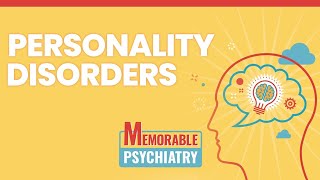 Personality Disorder Mnemonics Memorable Psychiatry Lecture [upl. by Glad34]