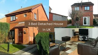 3 bedroom detached house in UK Rented house tour How much is rent and price [upl. by Salguod]