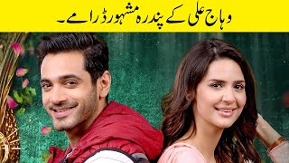 Top 15 Best and Famous Dramas of Wahaj Ali  Maham Drama Inside mahamdramainside [upl. by Nicholas333]