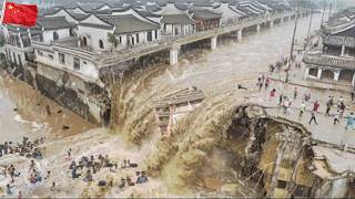 Disasters continue to come to China Storm Dam Breaks Submerge Shenyang Underwater [upl. by Acysej528]