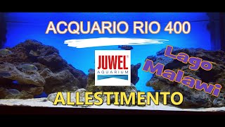 Acquario Rio 450 LED JUWEL Montaggio e Allestimento [upl. by Azyl]