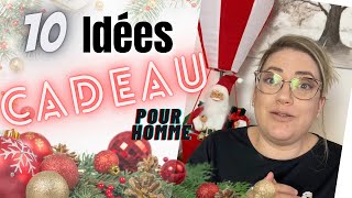 10 IDÉES DE CADEAUX POUR NOEL HOMME [upl. by Alyahc]