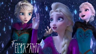 Elsa  Freeze you out AMV [upl. by Assili]