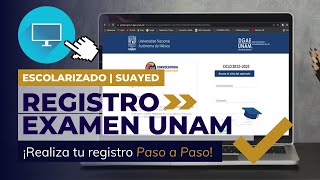 ¿Cómo hacer mi registro al examen de admisión UNAM 🤔 [upl. by Eliak]