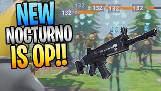 The New NOCTURNO Is The BEST Assault Rifle In Save The World New Founders Weapons Perks [upl. by Berk371]