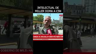 INTELECTUAL DE MILLER DOMA A C5N shorts [upl. by Borszcz626]