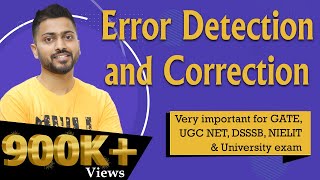 Lec27 Introduction to Error detection and Correction  Computer Networks [upl. by Ayirp]