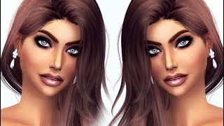 THE SIMS 4  CREATE A SIM  MARLENA — THE ENCHANTRESS W CC LIST [upl. by Arnie]