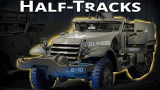 A Review of American Halftrack Armored Fighting Vehicles in WWII and Korea [upl. by Ylra335]