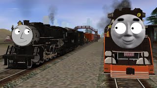 Clinchfield highland valley railroad shorts daylight reunites with Tanner [upl. by Nihi64]