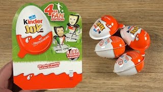 Kinder Joy EM 2016 Fan Edition Unboxing [upl. by Neral]