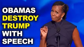 Obamas Obliterate Trump In Hilarious And Epic Fashion [upl. by Nerok433]