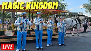 🔴 LIVE Magic Kingdom Friday for rides shows and the parade 5242024 [upl. by Attolrac]