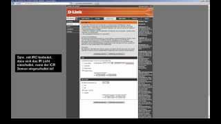 WLAN Kamera DLink DCS 5222L Das Webinterface amp Einstellungen [upl. by Adnovaj975]