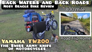 Pt1 First Ride  The Yamaha TW200  The Nosy Beagle Bike Reviews [upl. by Cheria]