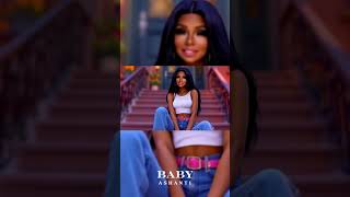 Ashanti  Baby  Official Animation ashanti typebeat rappers songwriter visuals albumcover [upl. by Rebmac144]