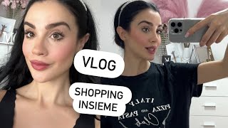 VLOG SHOPPING INSIEMEMI PREPARO CON VOI [upl. by Irrehc]