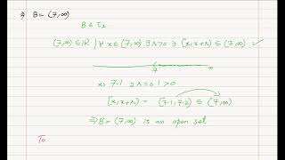 Lec 3 Part 2 Open and Closed Sets in Topology  Example Lower Limit Topology [upl. by Evangelist225]