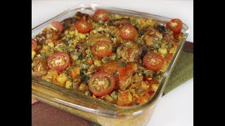 Arroz con pollo al horno [upl. by Venola]