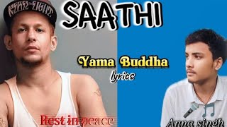 SAATH Yama buddhalyrics🎵  Anna singh  with own voice💙 annaedit viralvideo [upl. by Ernie]