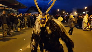 Krampuslauf 2023 Die furchteinflößende Tradition der Perchten [upl. by Nosral]